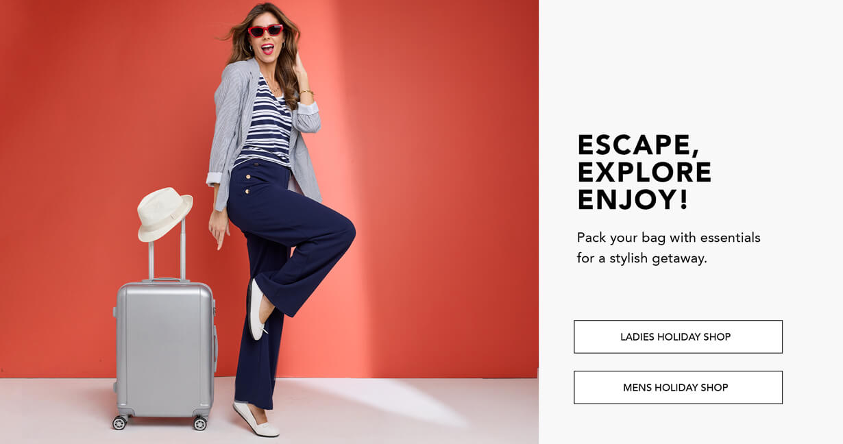 Escape, explore, enjoy!